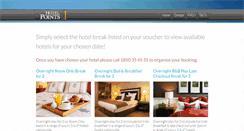 Desktop Screenshot of hotelpointsbreaks.com